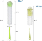 LiKee Super-Long 18" Bottle Cleaning Brush, Extra-Large 2.5” Wide Cleaner - Image 2