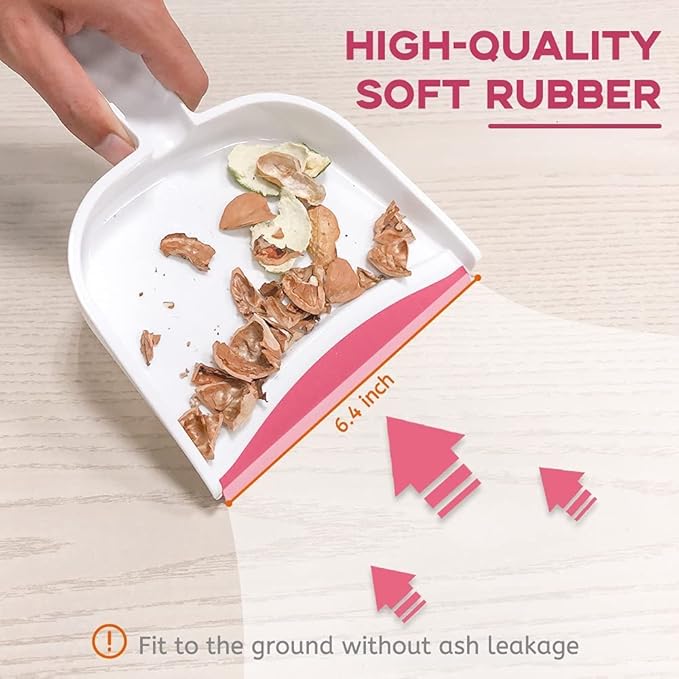 Small Broom and Dustpan Set, Small Dustpan and Brush Set, Mini Dust pan and - Image 4