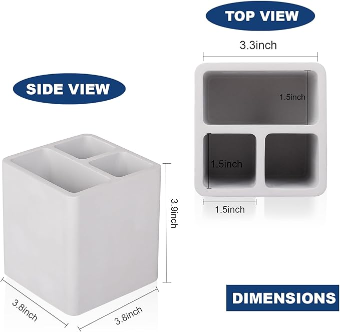 Diatomite Toothbrush Holders for Bathrooms, Electric Toothbrush and Toothpaste - Image 5