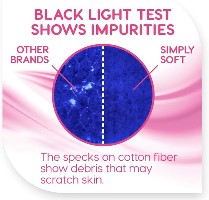 Medline Simply Soft Cotton Rounds, 100% Cotton Absorbent and Textured Cotton - Image 7