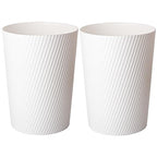UUJOLY Small Trash Can Wastebasket Garbage Can Container Bins by UUJOLY