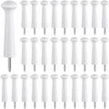 30 Pieces Wooden Shaker Peg Screw-on Pegs 3.62 Inch Long Unfinished Wood Shaker by Jetec
