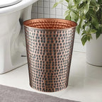 Monarch Abode Metal Bathroom Trash Can – Waste Basket - Image 4