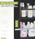 AOODA 2 Pack Over the Door Organizer, Large Capacity Closet Door Hanging - Image 4