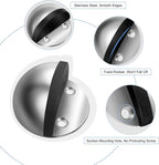 6 Pack Door Stop, Adhesive Door Stoppers Floor Mounted Door Stops No Drill - Image 4