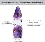 Ironing Board Cover with Elastic Edge and Hook and Loop Fasteners, Universal - Image 5