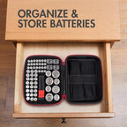 Tenergy Alkaline Batteries & Storage Case, 4xC Size, 4xD Size, 4x9V Size - Image 5