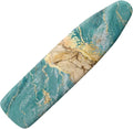 GLENLCWE Teal Marble Ironing Board Cover Modern Iron Board Cover Ironing by GLENLCWE