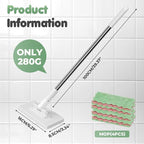 Disposable Dust Mop with 4 Reusable Cloths, 2026 New 39in Long Handle - Image 6