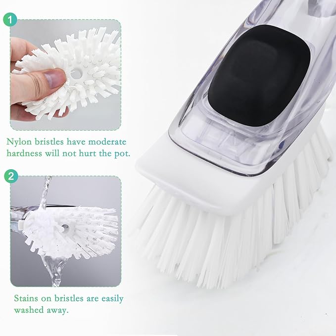 New Brush Refills for OXO New Soap Dispensing Dish Brush - Image 7