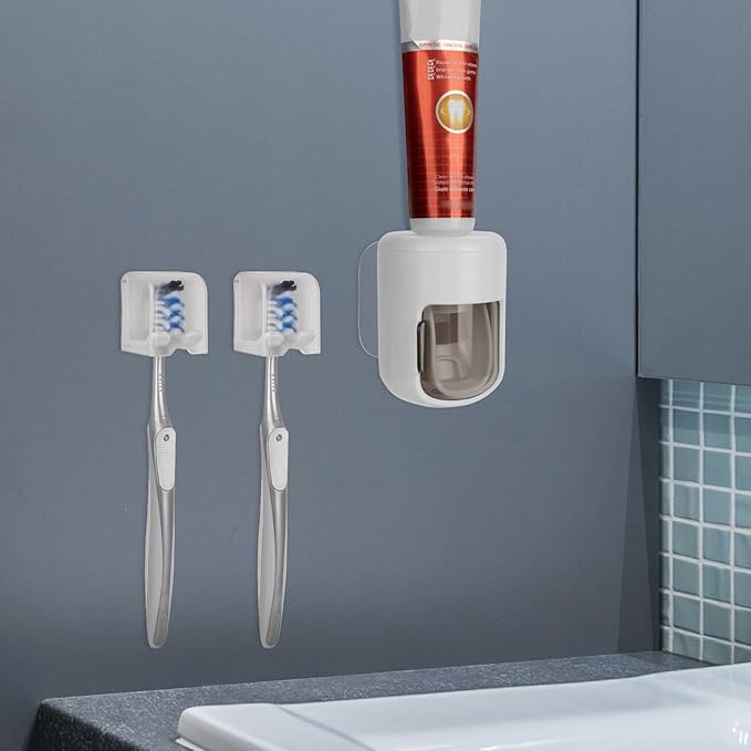 4 Pack Toothbrush Holder Wall Mounted - Image 5
