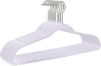 Quality Hangers 200 Pack Non-Velvet Plastic Hangers - Image 8