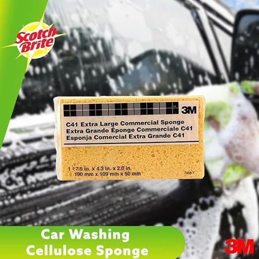 3M Extra Large Commercial Sponge – Durable, Highly Absorbent Cleaning Sponge - Image 2