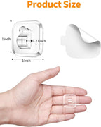 100 Mini Light Hooks with Adhesive Strips: Indoor Clear Small String Light - Image 2