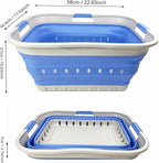 SAMMART 42L Collapsible Plastic Laundry Basket - Image 3