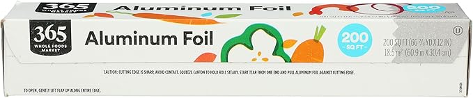 365 by Whole Foods Market, Aluminum Foil, 200 Sq Ft by WholeFoodsMarket