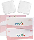 Square Cotton Pads 240 Count, Triple-Layer Design, Lint-Free & Durable by icotle