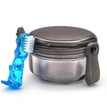 Leak Proof Denture Cups for Soaking Dentures by EZEELAI