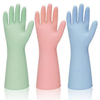 Rubber Kitchen Dishwashing Gloves by BSRBZJ
