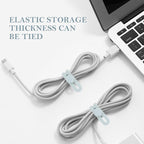 Donruby 30Pcs Silicone Cable Ties - Image 6