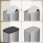8L/2.1 Gal Small Bathroom Trash Can - Image 7