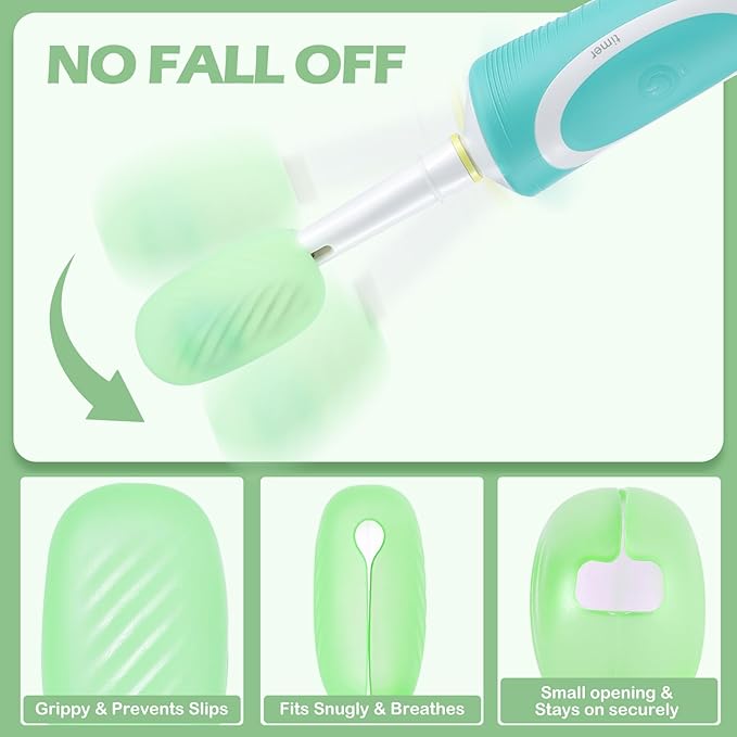 6 Pack Toothbrush Covers, Tooth Brush Cover Cap - Image 5