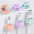 AhaStyle Magnetic Cable Organizer 6 Pack Cord Holders Cable Clips Strong by AHASTYLE