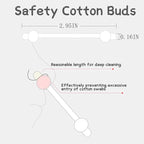 Kids Safety Cotton Swabs with Large Tips - Image 2