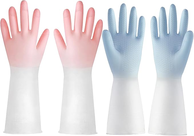 Rubber Gloves for Dishwashing, Cleaning Gloves for Women Dish, Dishwashing by Unknown