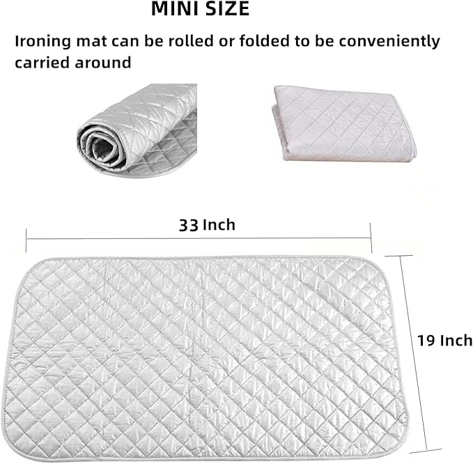 Magnetic Ironing Mat Blanket Ironing Board Replacement, Iron Board Alternative - Image 3