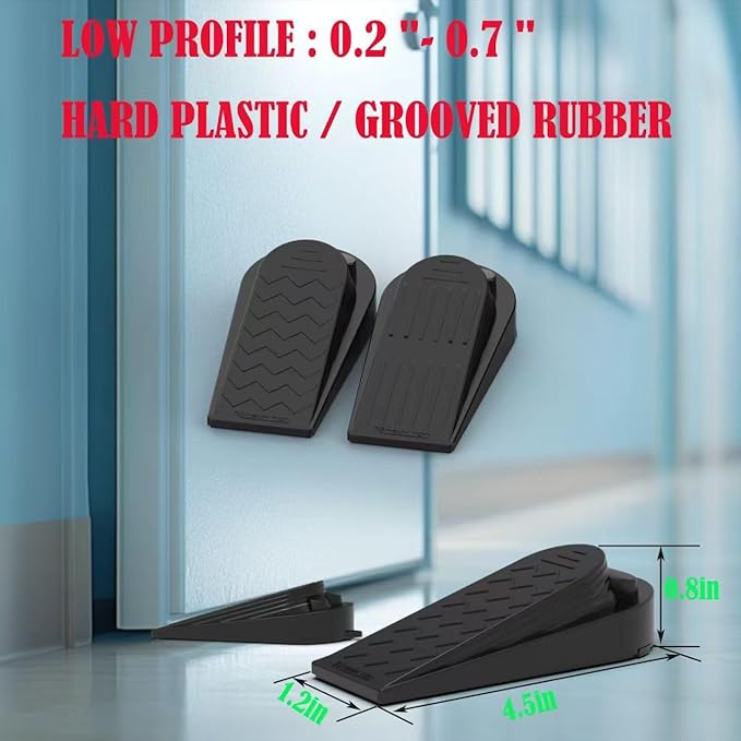 Heavy Duty Door Stopper, Adjustable Door Stop - Image 6