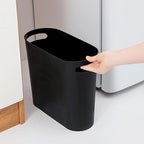 rejomiik Small Trash Can, 3.5 Gallon Slim Garbage Can Plastic Waste Basket - Image 2