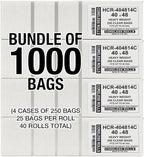 Aluf Plastics High Density Trash Bags, 45 Gallon, 14 Micron, - Image 2
