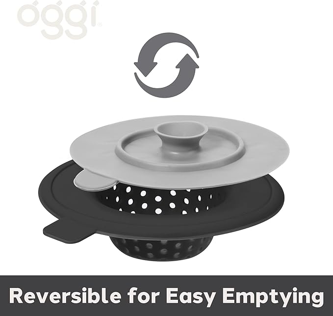 OGGI Silicone Sink Strainer & Stopper Set- Great Kitchen Sink Strainer - Image 6