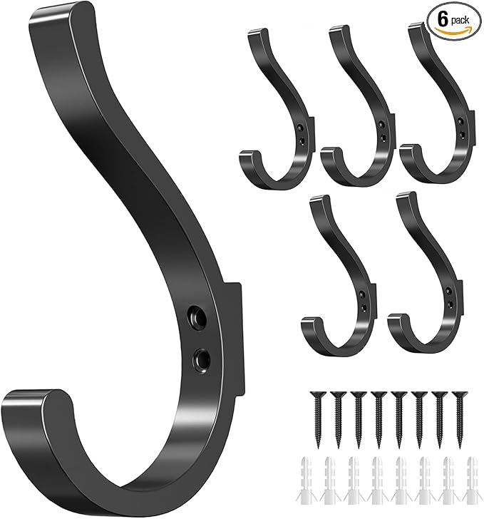 Wall Hooks for Hanging Coat/Backpack by jockcaras