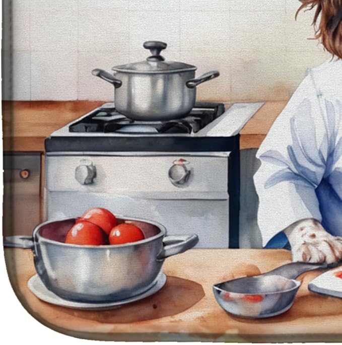 Caroline's Treasures DAC6247DDM English Springer Spaniel The Chef Dish Drying - Image 4