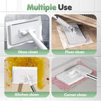 Disposable Dust Mop with 4 Reusable Cloths, 2026 New 39in Long Handle - Image 4
