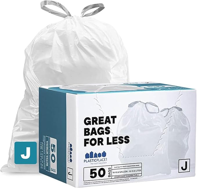 Plasticplace Custom Fit Trash Bags Compatible by Plasticplace