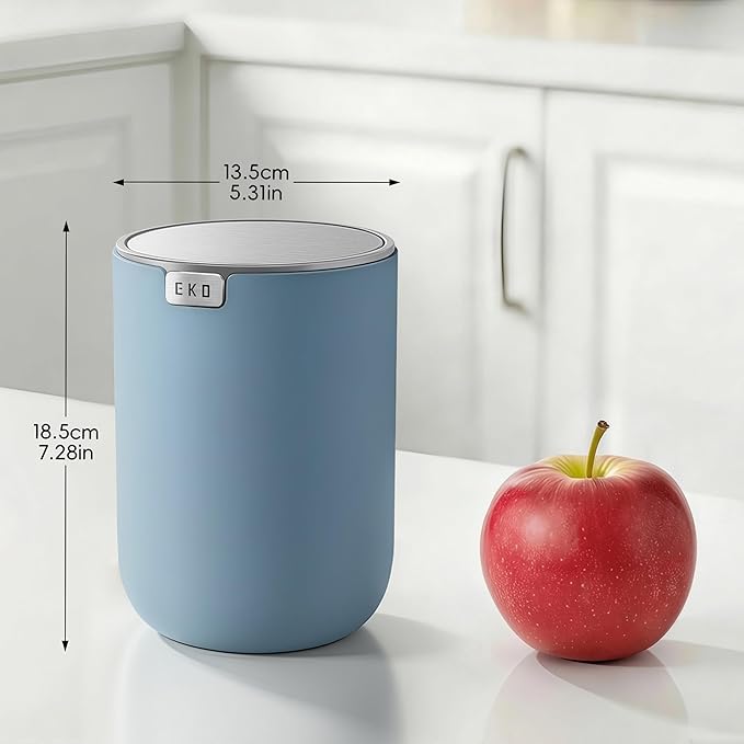 EKO Fandy 0.58 Gal/2.2L Mini Trash Can - Image 2