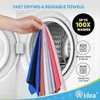 AIDEA Microfiber Cleaning Cloth Roll, Microfiber Towels - Image 6