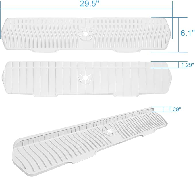 Faucet Guard - 90 Foldable Draining Mat - Image 7