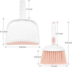 NACENA Small Dust Pan and Brush Set, Mini Broom and Dustpan Set Small Hand - Image 2