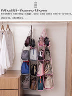 AARAINBOW 1 Pack Hanging Handbag Purse Organizer - Image 6