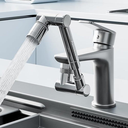 1440° swivel faucet extender, sink faucet aerator extender, swivel extendable - Image 2