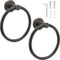 SetSail Towel Holder for Bathroom Wall 2 Packs Towel Ring Screw-in Stainless by SetSail