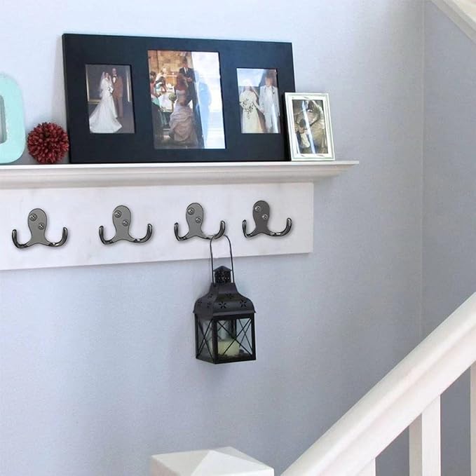 12 PCS Heavy Duty Coat Hooks - Image 7