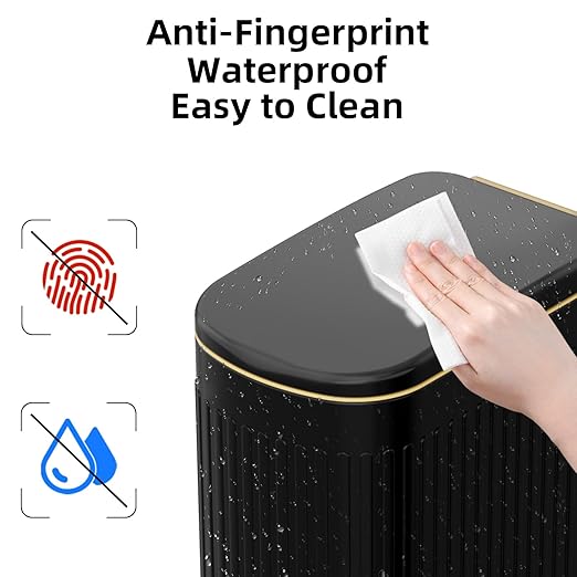 2.6 Gallon Slim Bathroom Trash Can - Image 6