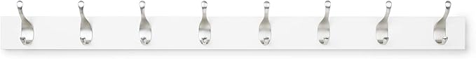 Amazon Basics Wall Mounted Modern Coat Rack by AmazonBasics