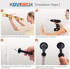 10 Pack Solid Rigid Door Stops - Image 6