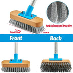 YONILL Stainless Steel Deck Scrub Brush - Image 2
